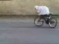 arab goes crazy on bike