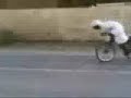 Arab goes crazy on bike Arab goes crazy on bike