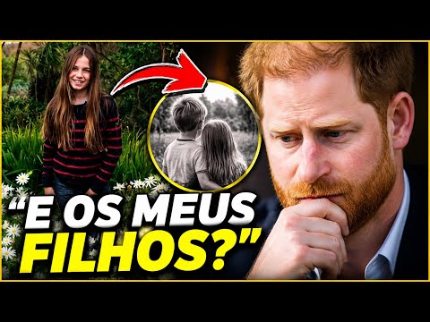 Harry fica ABALADO após foto de Charlotte e teme pelo FUTURO dos filhos