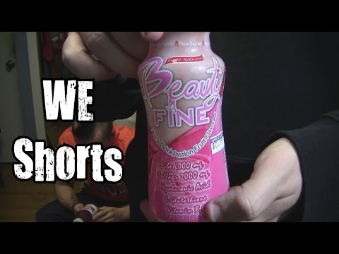 WE Shorts - Muscle Milk Protein H20 Raspberry & Beauty Fine Aloe Vera Passion Fruit