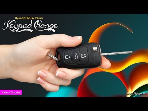 Hyundai Flip Key (Keypad Change)
