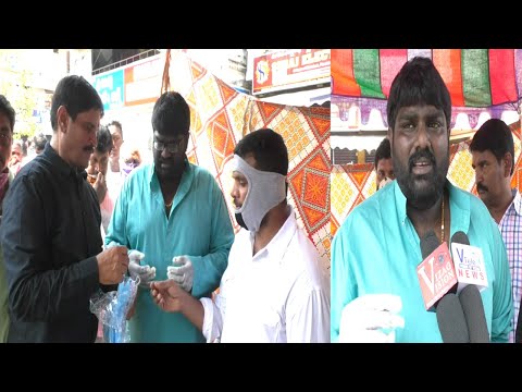 Masks & Hand Gloves Distribution by Ishaq Simca 42nd Ward in Visakhapatnam,Vizagvision...