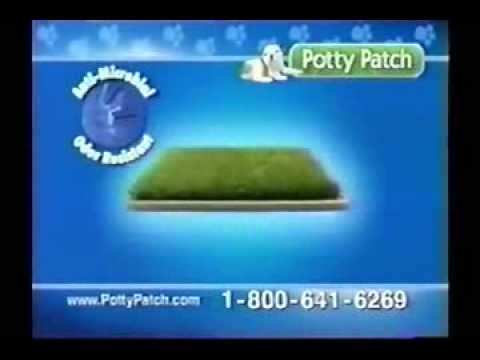 how to get odor out of potty patch