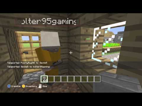 Teleporting in Minecraft (Xbox 360)