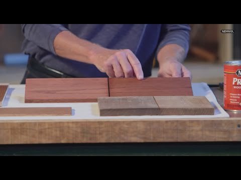 how to properly stain wood