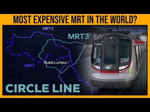 Malaysia to Build RM50 BILLION MRT3 Train (Circle Line)