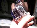 Blinged Puff Jar