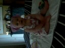 Katharyn and the wooden snake