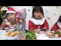 クリスマスパーティ&サンタさんからプレゼント2015★Xmas Party&present★にゃーにゃちゃんねる サンタクロースさん