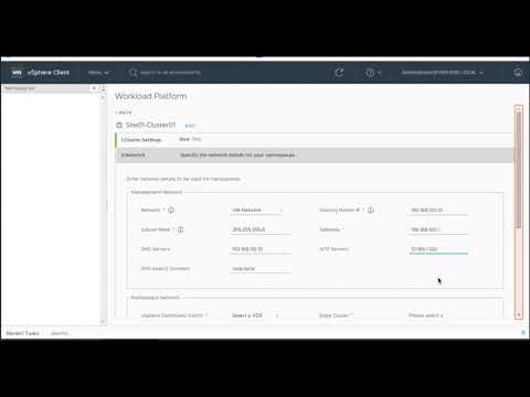 Kubernetes On Vsphere 7 Demo Admin View It In Context