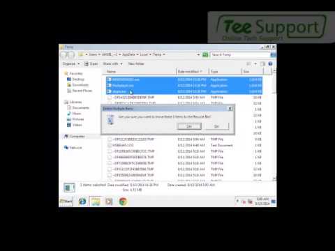 how to get rid of lnk files