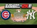 MLB 2K11: World Series Game 2 - Cubs Franchise