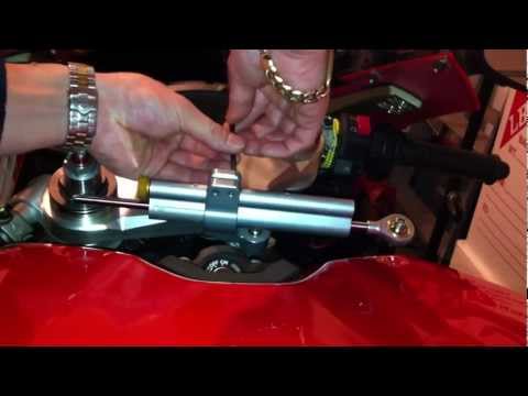how to fit ohlins steering damper