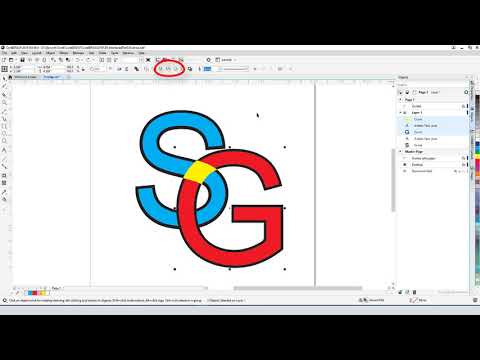 video-linktoworks-How to Interlace Text | CorelDRAW for Window