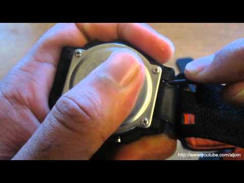 how to adjust g shock watch band