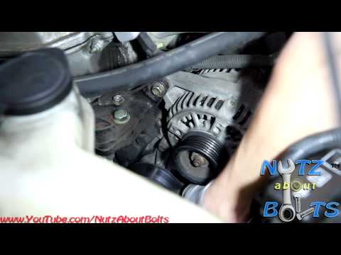 how to change alternator belt on toyota aygo