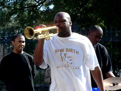 The Forgotten Souls Brass Band song from HBO's Treme Jackson Square, New Orleans, LA  01-17-11