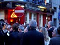arriving at the baftas