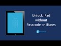 how to unlock ipad passcode without computer