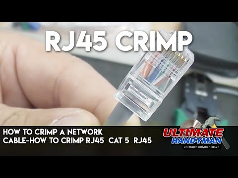 how to locate pin 1 for an rj45 connector