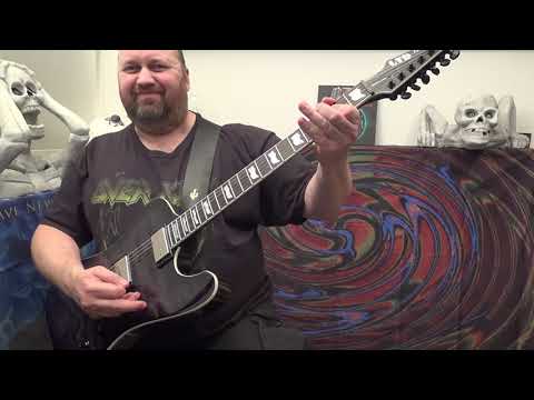 LTD Phoenix 1000 See Thru Black Sunburst - Phoenix Rising Playthrough