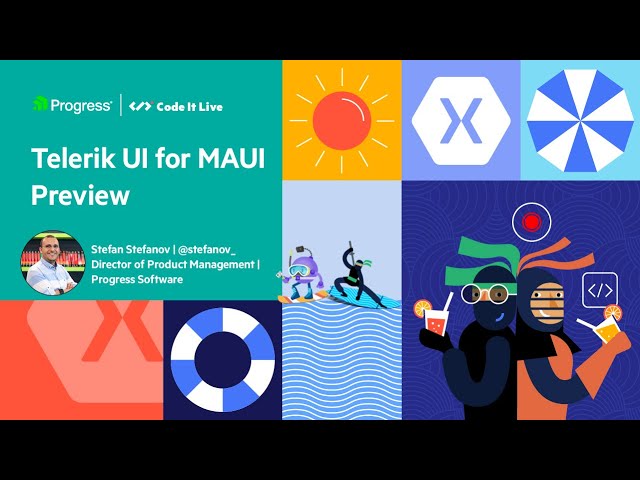 Surfing in MAUI: Telerik UI for MAUI Preview
