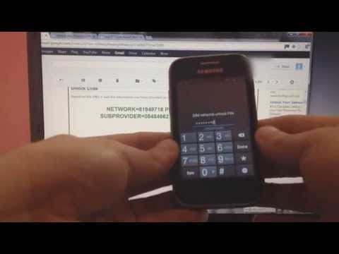 how to unlock samsung galaxy discover free