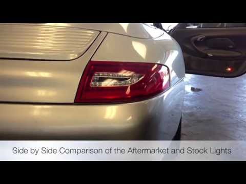Porsche 996 Narrow Body Depo Performance D48-1902P-AEVCR LED Tail Lights Side By Side