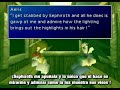 Final Fantasy VII Zack Aeris Date Scene subs esp