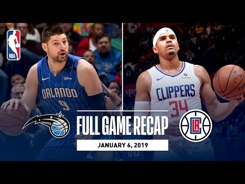 Video: Full Game Recap: Magic vs Clippers | Nikola Vucevic Grabs 24 Rebounds