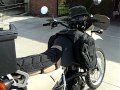 Lovin' on my freshly sand-painted Kawasaki KLR 650 pt. 1