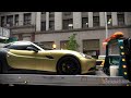Click here to watch this video Gumball 3000 2012: Gold/Matte Black Ferrari California