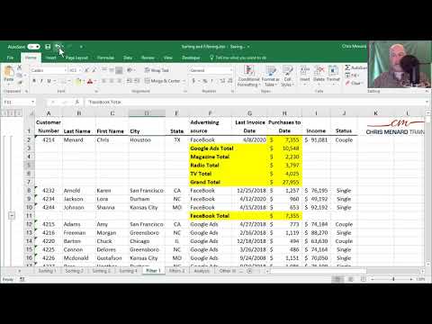 video-linktoworks-Excel Subtotals with Conditional Formatting by Chris...