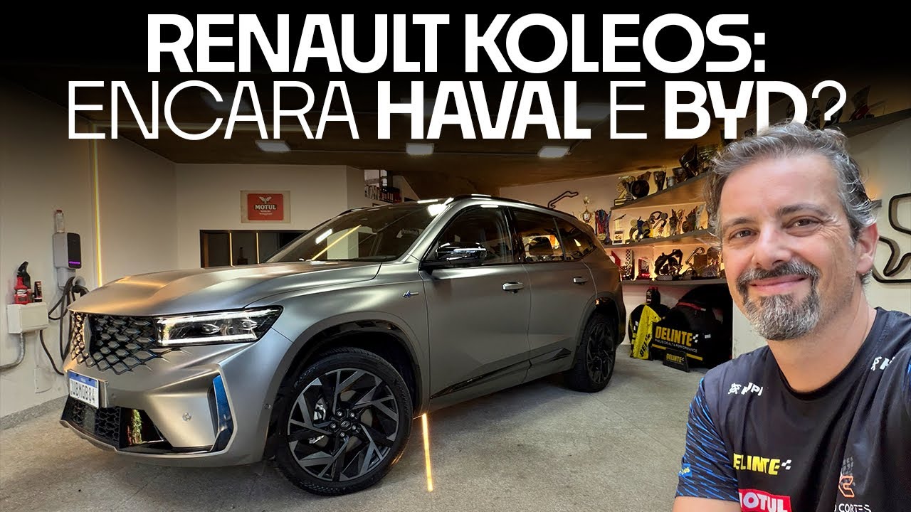 MEZZO FRANÇA, MEZZO CHINA: novo Renault Koleos traça o CAMINHO do MEIO entre os SUVs médios a R$290k