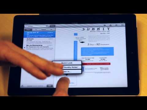how to attach attachment on ipad email