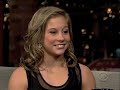 Shawn Johnson on David Letterman (Part 1/2)