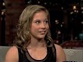 Shawn Johnson on David Letterman (Part 1/2)