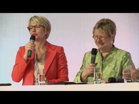 Matthias Backhaus - Diskussion mit Sylvia Löhrmann, Ministerin für Schule und Weiterbildung des Landes Nordrhein-Westfalen, Holger Backhaus-Maul, Soziologe an der Martin-Luther-...