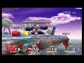 SSBB WIFI Match #16 2 vs 2 Blaze (Kirby) and Xeon/Yesh (Marth) vs CPU (DK) and CPU (Pikachu)