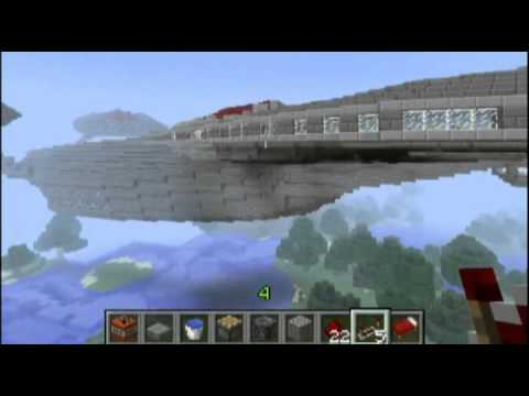 how to build the enterprise d'in minecraft