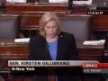 Sen. Gillibrand Speaks in Opposition to the Stupak Amendment on Tuesday, Nov 10th