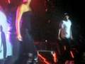 Rhianna & Chris Brown in Calgary at the Saddledome