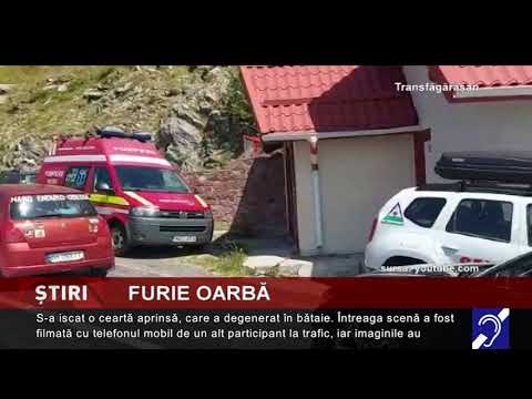 Bătaie între șoferi, pe Transfăgărășan