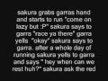 sakura and garra fan fic day 2 (finally)