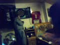 b.dots head on a dart bord lol