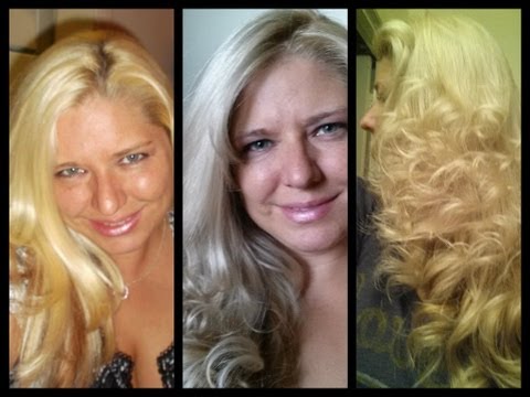 how to dye gray hair blonde
