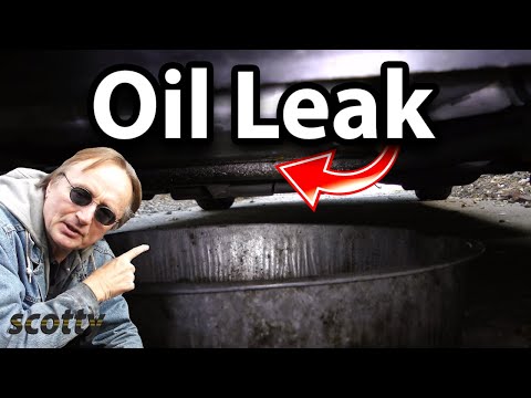 how to identify an oil leak