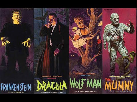 Monster Model Review #5 Aurora Monsters part 1