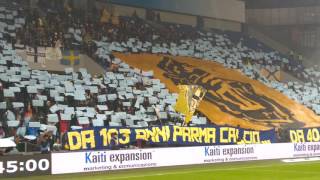 Reggiana-Parma: Το coreo των οπαδών μας. (video)