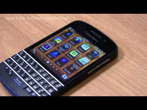 blackberry - BlackBerry Q10 Snapshot Review BlackBerry released the Z10 earlier in the year as its first BlackBerry 10 smartphone. With new hardware, new software, and av...
